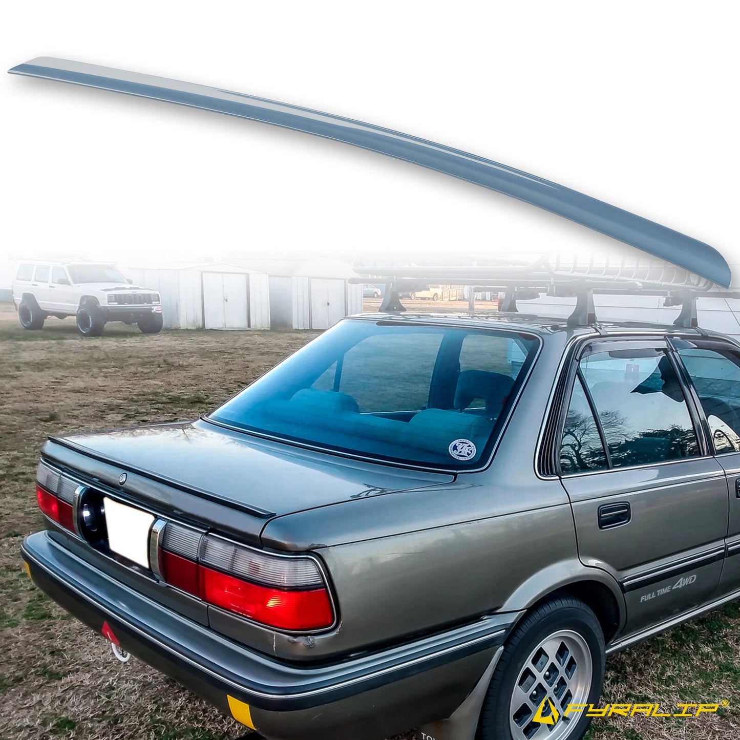 8G1 Blue Boot Lip Spoiler for Toyota Corolla E90 (2006-2013)