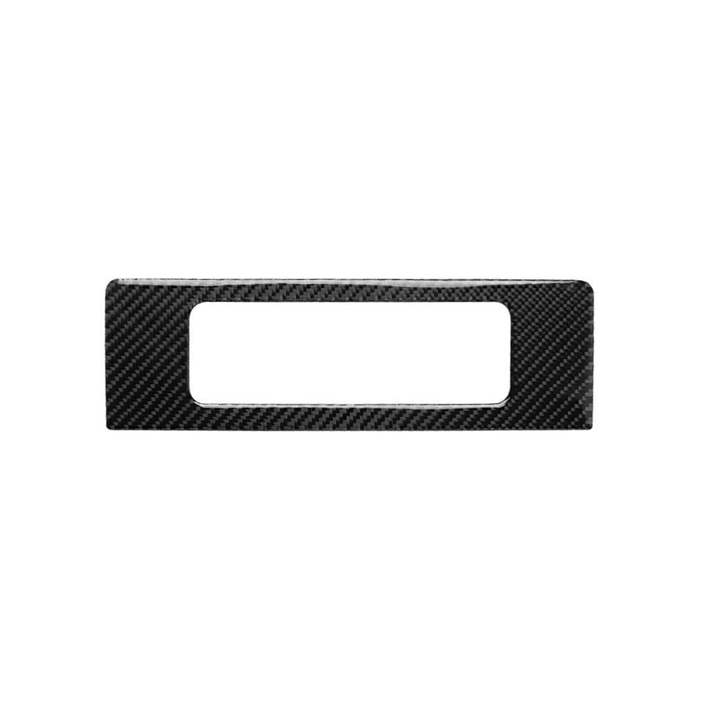 1x Carbon Fiber CD Player Trim Cover for Nissan 350Z (2003-2009)