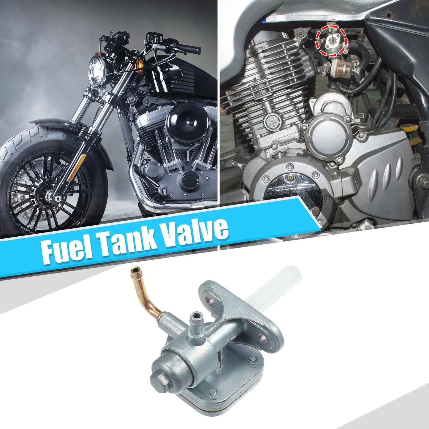 Fuel Valve Petcock Gas Tank Switch for Yamaha Zuma 50 YW50 (2003–2011)