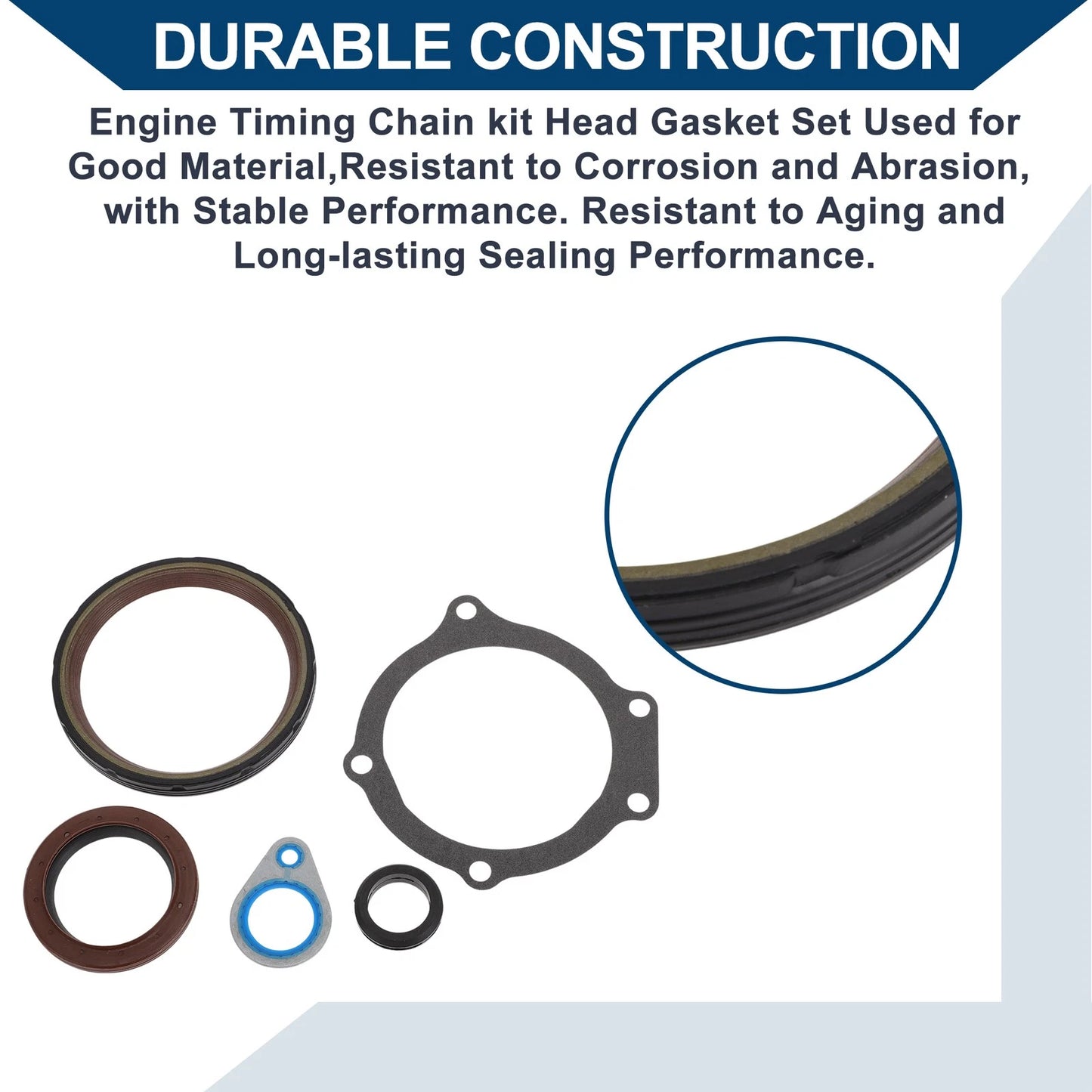 Timing Cover Gasket Set for GMC Envoy (2004-2009) - 1 Set
