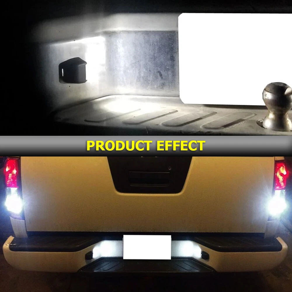 LED License Plate Lights for Nissan Titan, Xterra, Armada, Frontier (2007-2019)