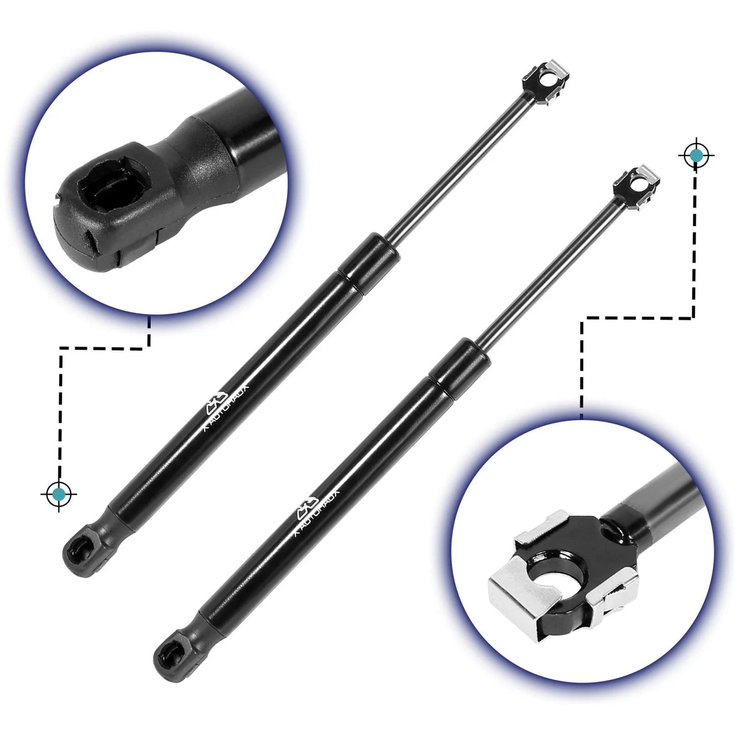 2 x Rear Trunk Lift Supports Struts for Lexus SC300 SC400 (1992-2000)
