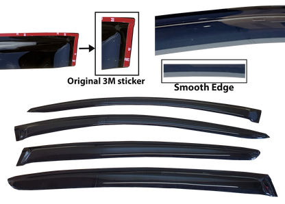 Weather shield window visor for Honda HR-V (2015–2021)