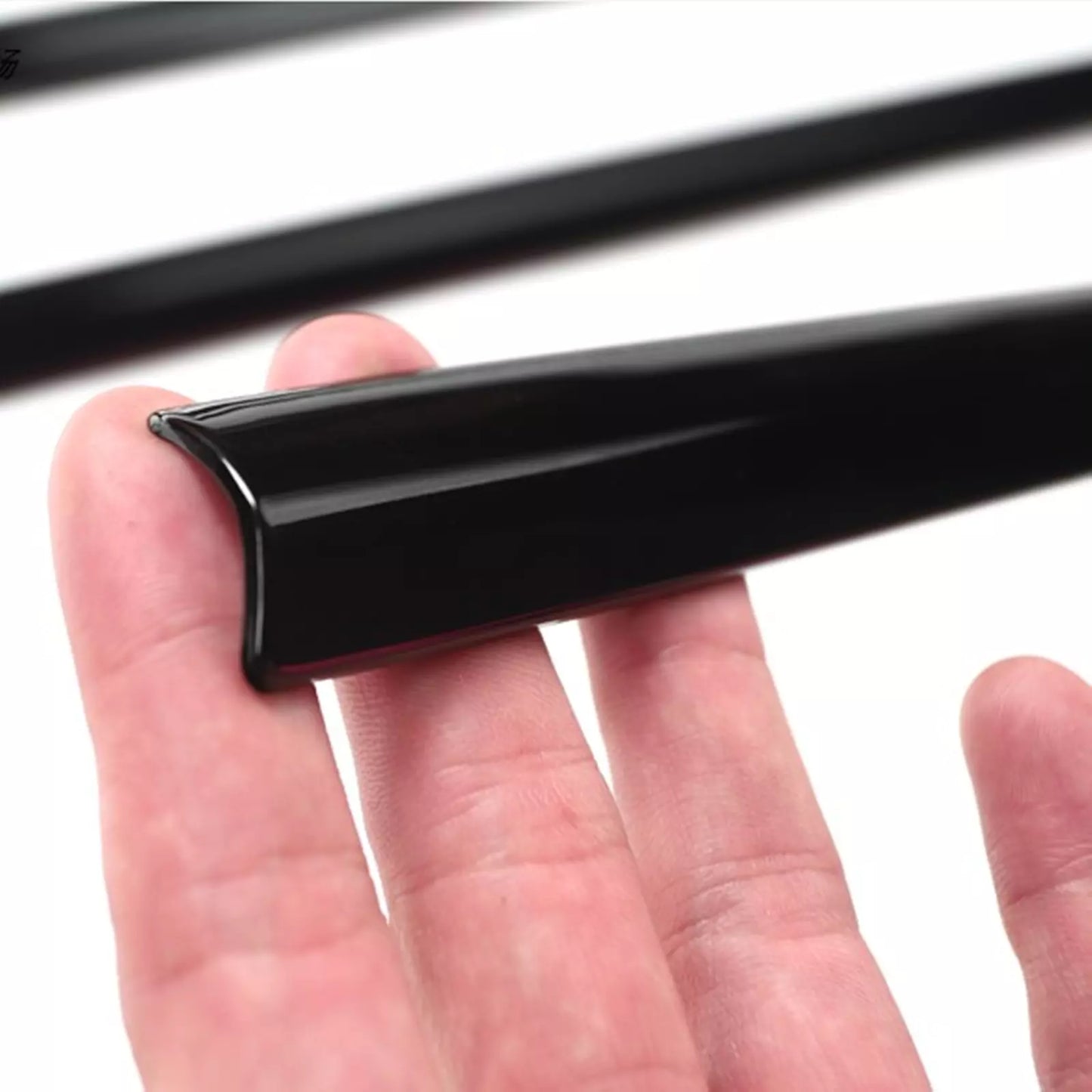 Window Strip Trim Set for BMW G01 X3 (2018-2024) Titanium Black