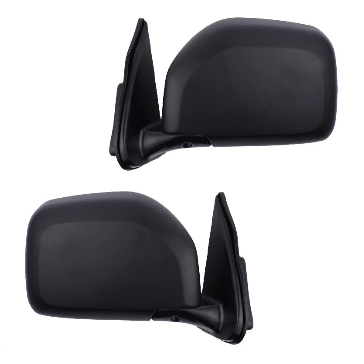 Side Mirror Manual Black Pair Fits Toyota Hilux Tiger SR5 D4D Pickup 1998-04 D05
