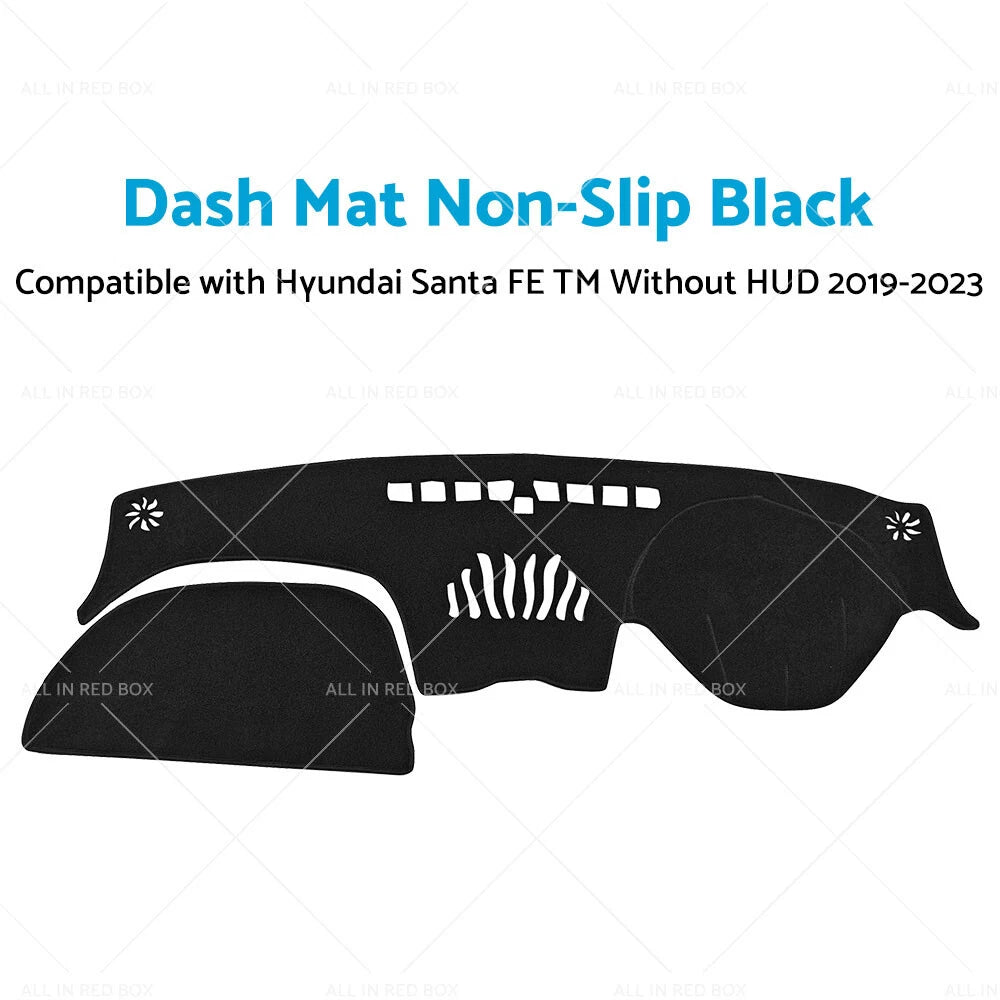 Non-Slip Dash Mat for Hyundai Santa FE TM Dashboard Cover (2019-2023)