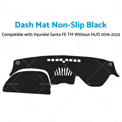 Non-Slip Dash Mat for Hyundai Santa FE TM Dashboard Cover (2019-2023)
