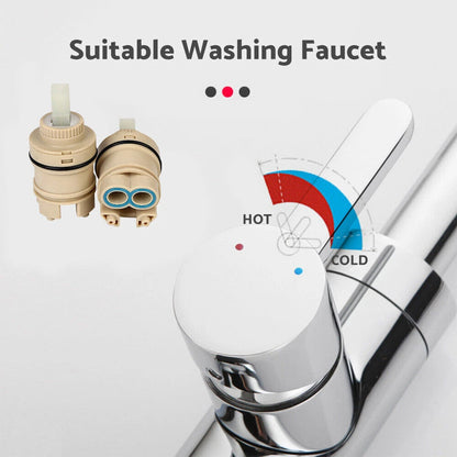 40MM Ceramic Tap Cartridge for Mixer Shower - Replacement for Various Models