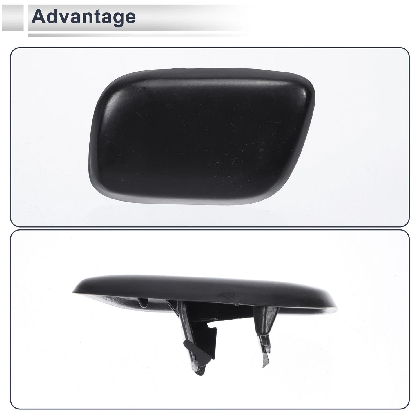 Bumper Headlight Washer Nozzle Cover for Volvo S80 (2009-2015)