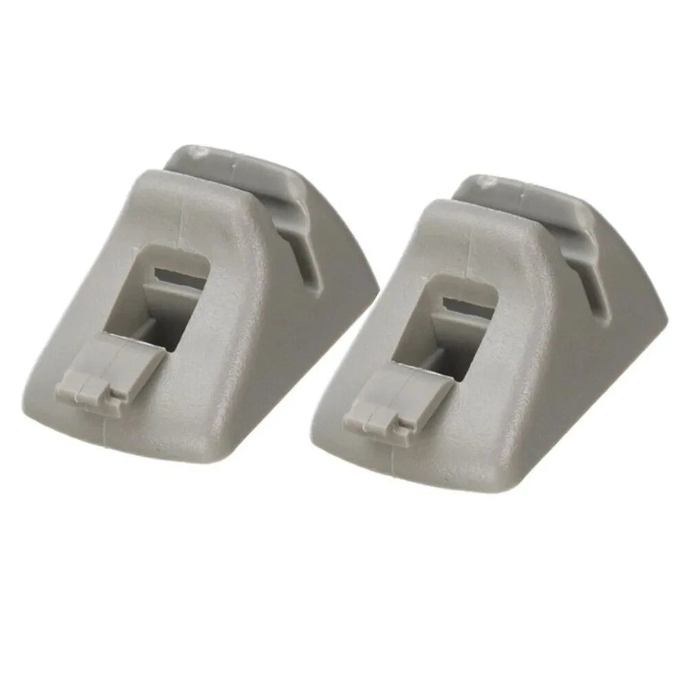 Grey Sun Visor Retainer Clips for Ford Focus (2000-2004)