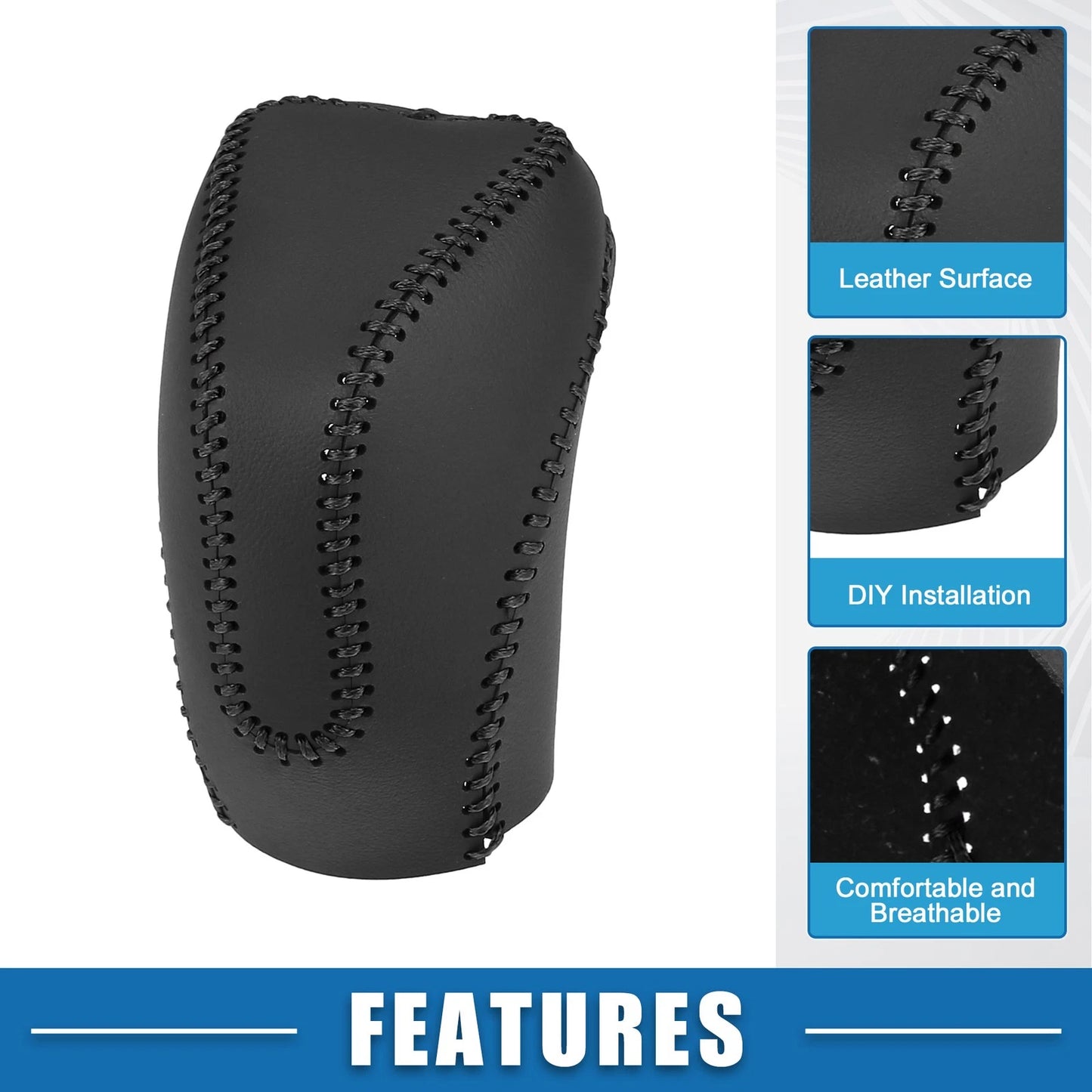 Automatic Gear Shift Knob Cover for Subaru Forester (2019-2023) Black