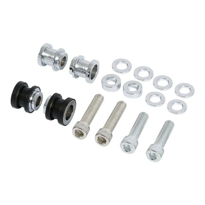 Detachable Chrome Docking Hardware Kit for Harley Fat Boy Breakout (2018-2025)