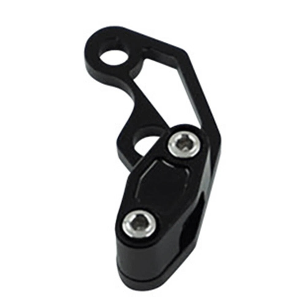 Oil Pipeline Brake Line Clamp Protector for Motor Bikes Aluminum Black
