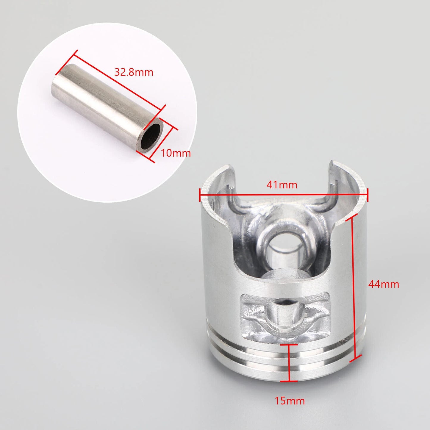 41mm Piston Complete Kit for Suzuki Address Katana 50 (2000-2023)
