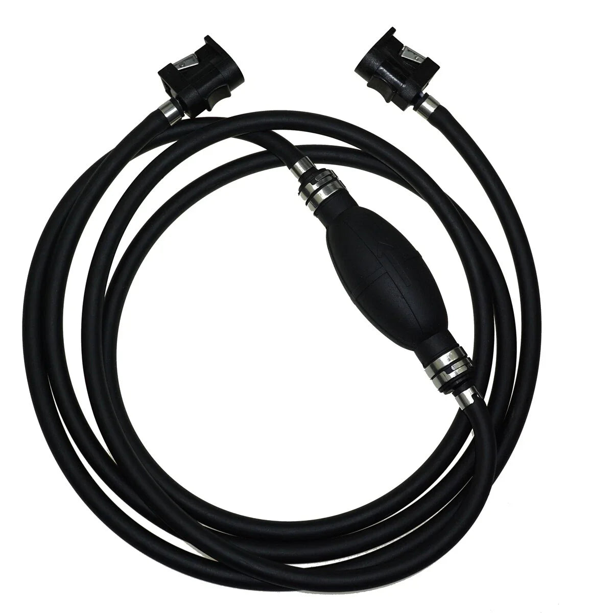 6MM Fuel Primer Pump with Line & Connector for Yamaha Outboard