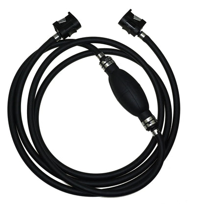 6MM Fuel Primer Pump with Line & Connector for Yamaha Outboard