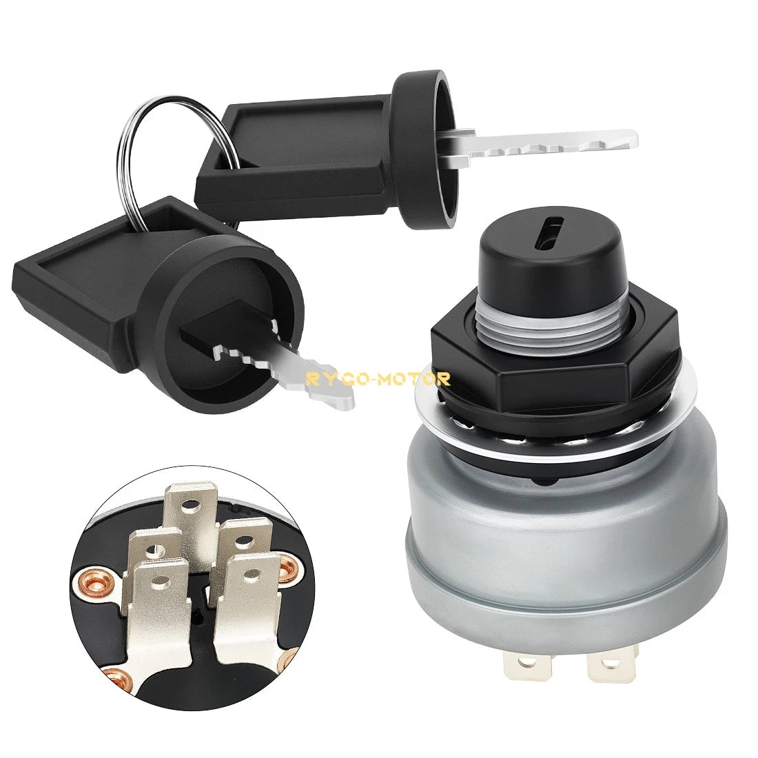 Ignition Switch w/ 2 Keys for Polaris Ranger 500 6x6 (1999–1999)