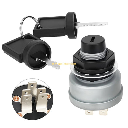 Ignition Switch w/ 2 Keys for Polaris Ranger 500 6x6 (1999–1999)