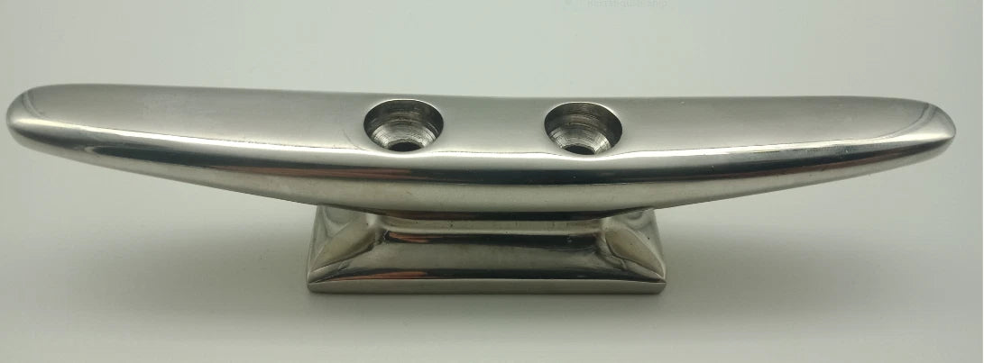 Boat Cleats x4 Narrow Base 316 Stainless Steel Heavy Duty 150mm