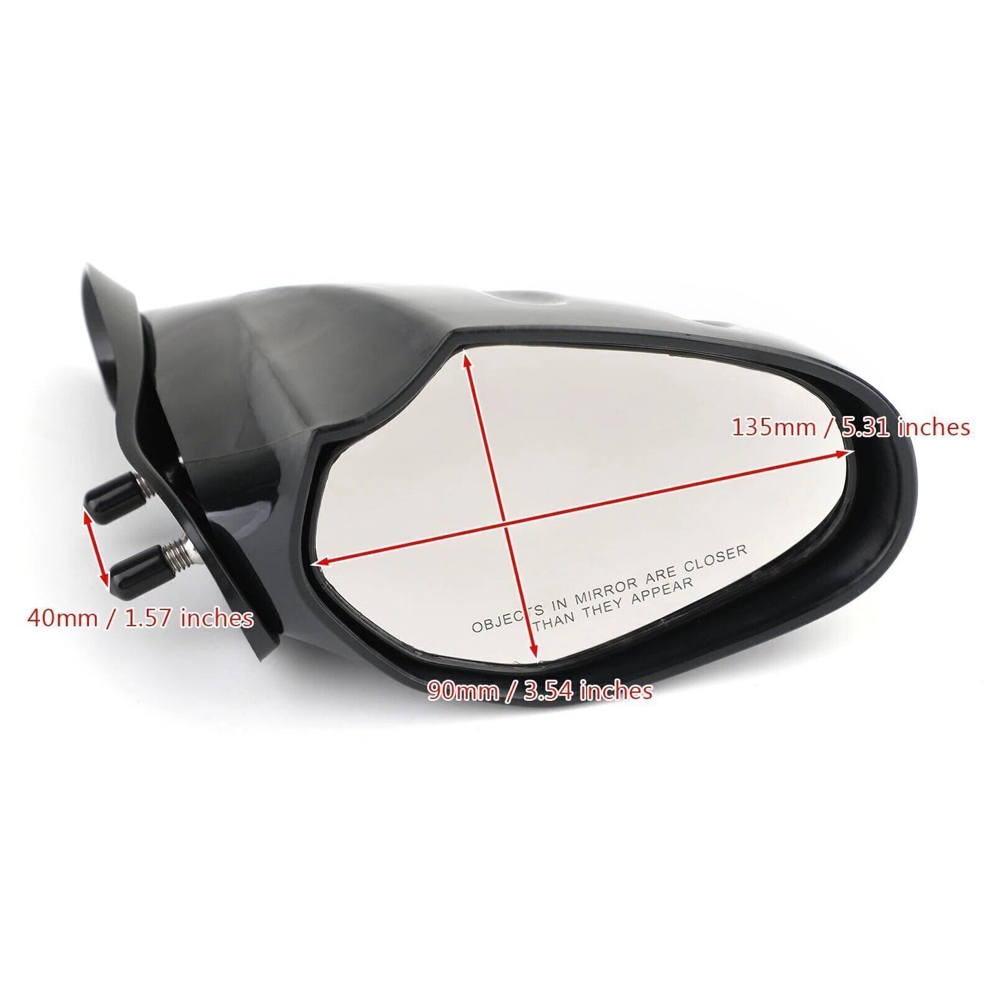 2 x Rear View Mirrors for Yamaha VX VXR VXS V1 (2010-2015)