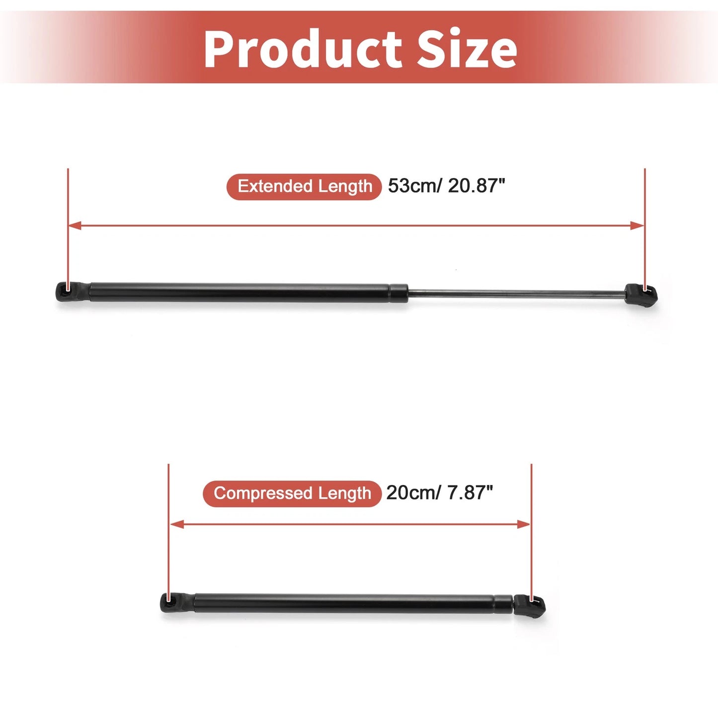 Rear Hatch Lift Supports for Kia Sorento (2016-2019)