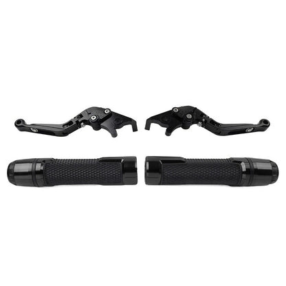 Folding Extendable Brake Clutch Levers Grip Set for Suzuki GSXR600/750 (2006-2019)