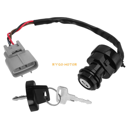 Ignition Key Switch for Yamaha Grizzly 400 550 600 700 Kodiak 400 450 700 YFM