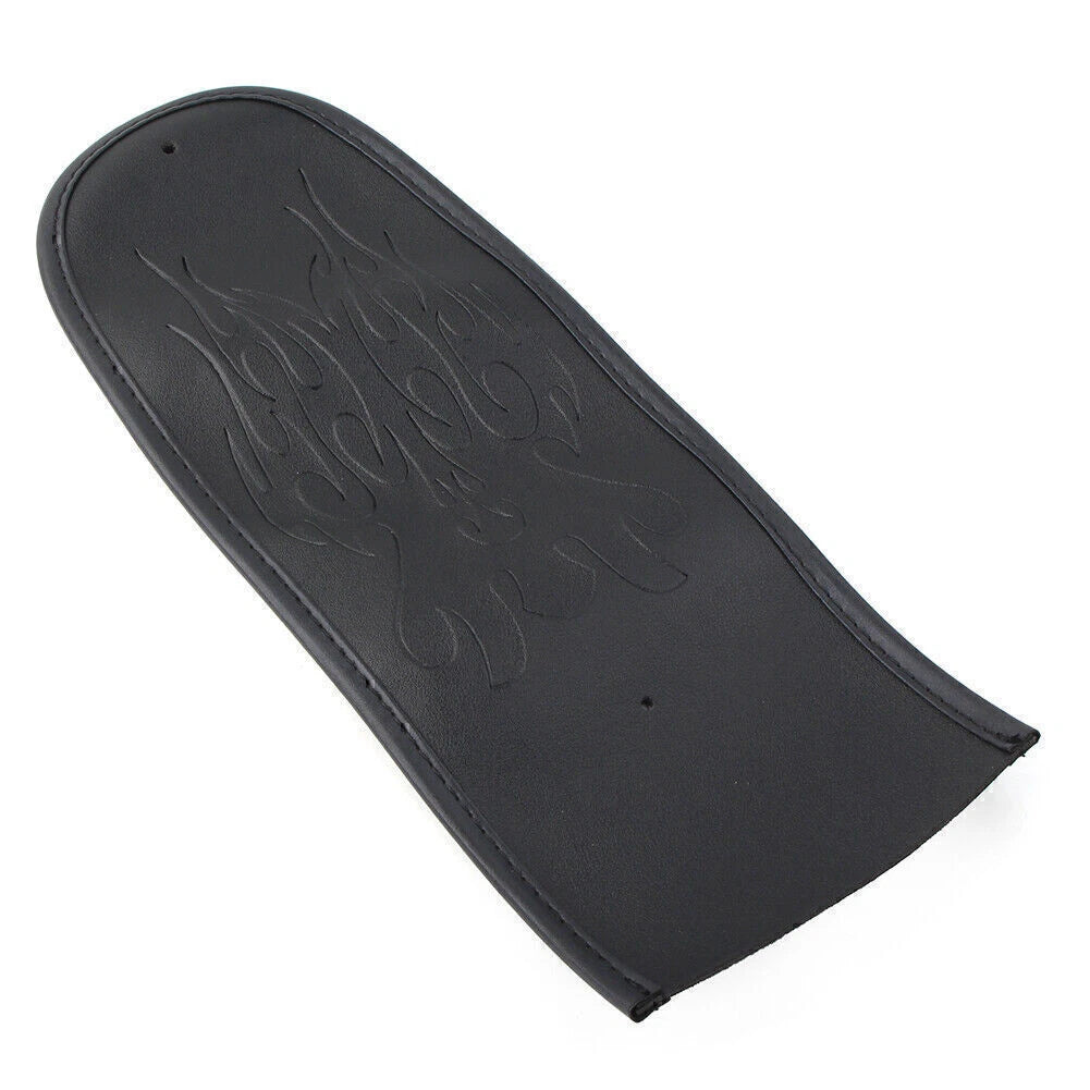 Leather Cushion Rear Flame Stitching for Harley Dyna Fat Bob & Street Glide