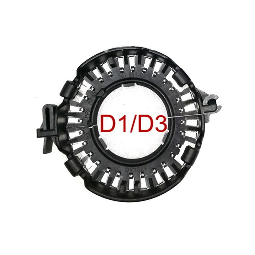 D1S D3S HID Bulb Holder Clip Ring for BMW Benz Cadillac Jaguar Ford