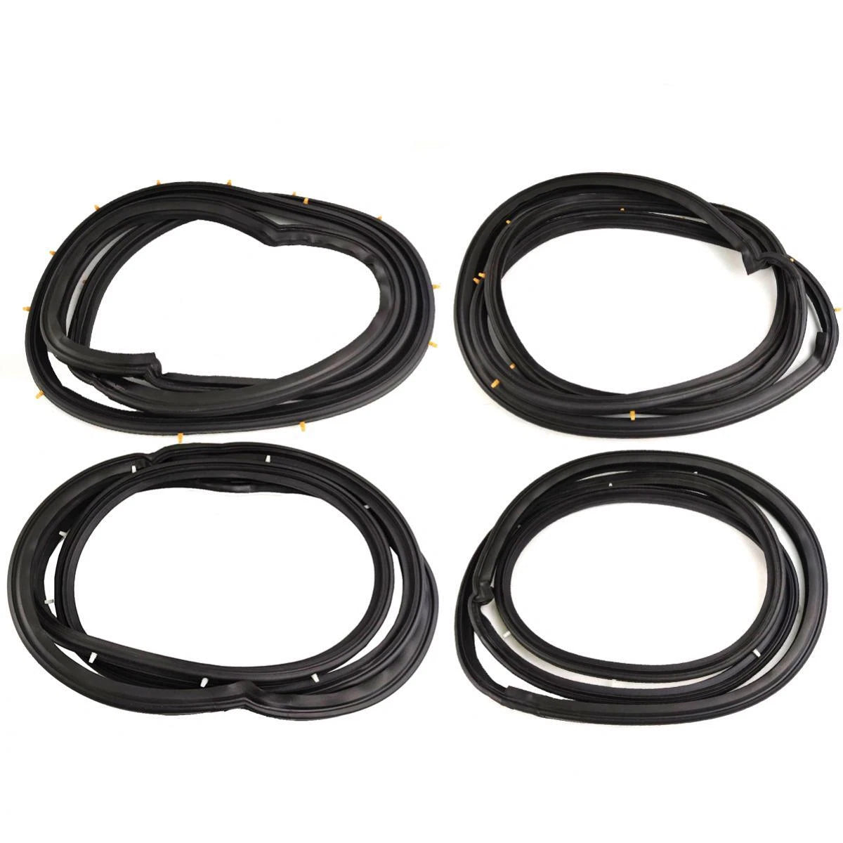 Door Rubber Weatherstrip Set 4 Fits Nissan Sentra Sunny B12 4D Sedan 1985-90 D06