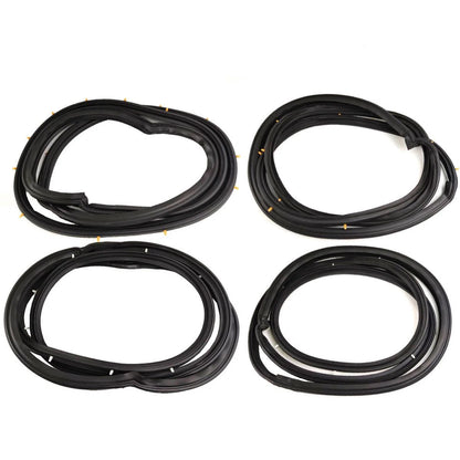 Door Rubber Weatherstrip Set 4 Fits Nissan Sentra Sunny B12 4D Sedan 1985-90 D06