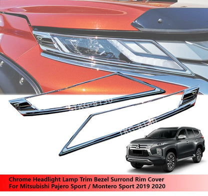 Headlight Cover Trim for Mitsubishi Pajero Sport (2019-2020)