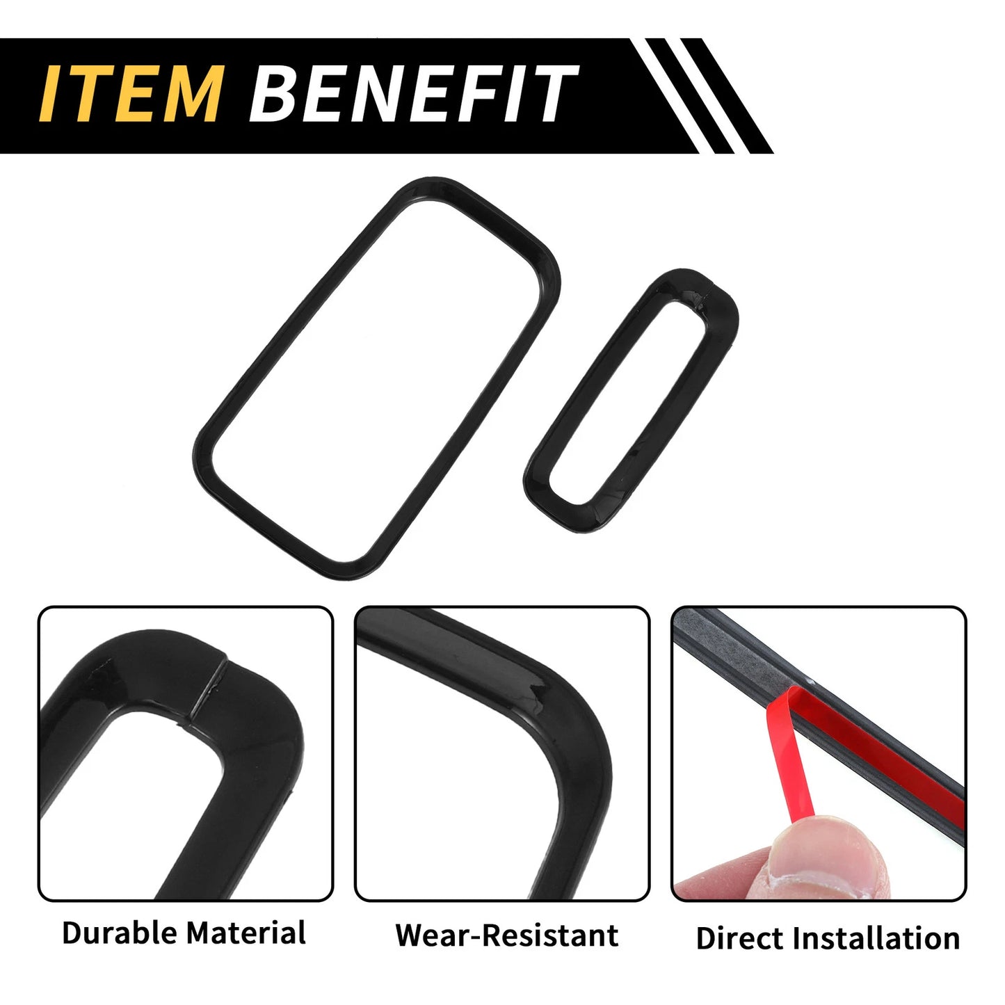 Center Console Gear Shift Ring Trim for Jeep Wrangler JK JKU (2011-2017)