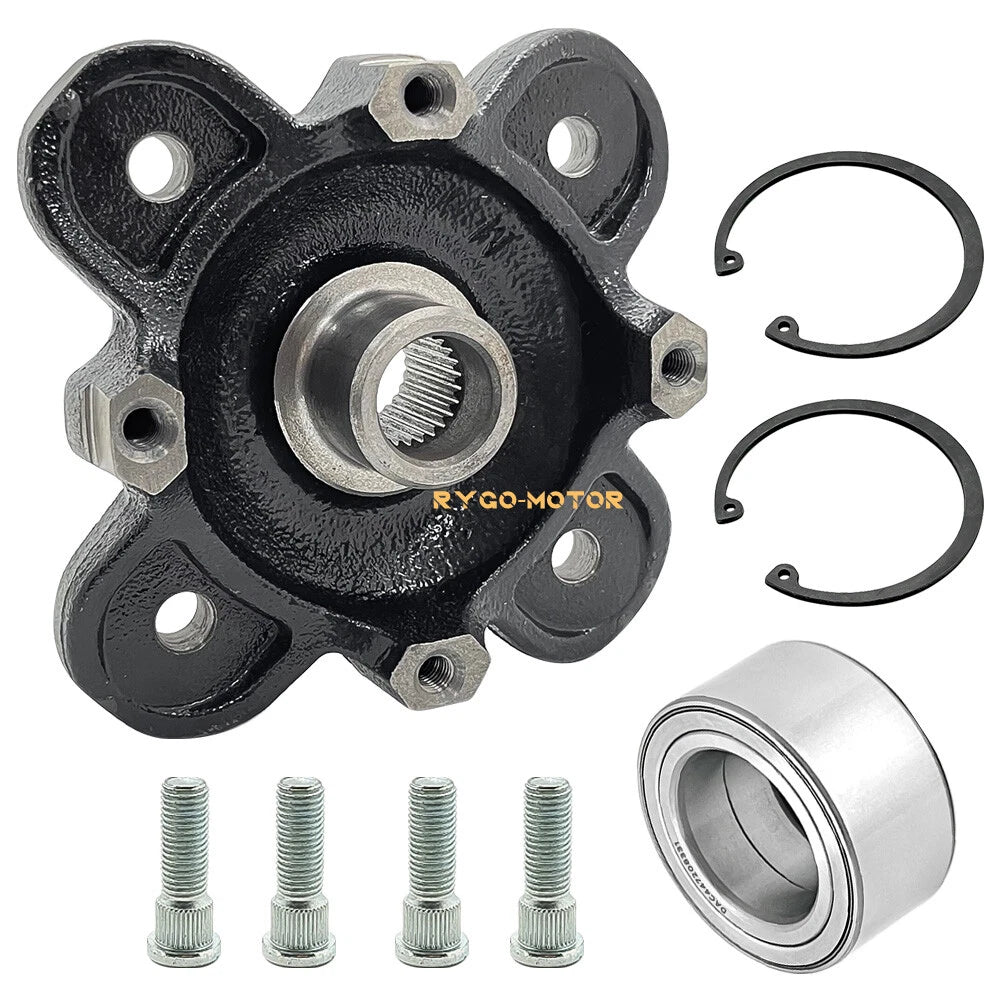 Front Wheel Hub and Bearing Kit for Polaris Ranger 900 1000 HST Brutus