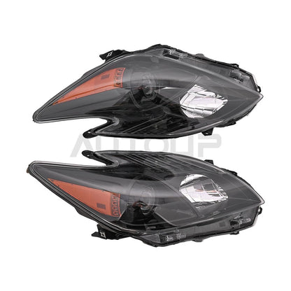 2x Halogen Headlights Headlamps Assembly LH&RH for Toyota Prius (2010–2011)