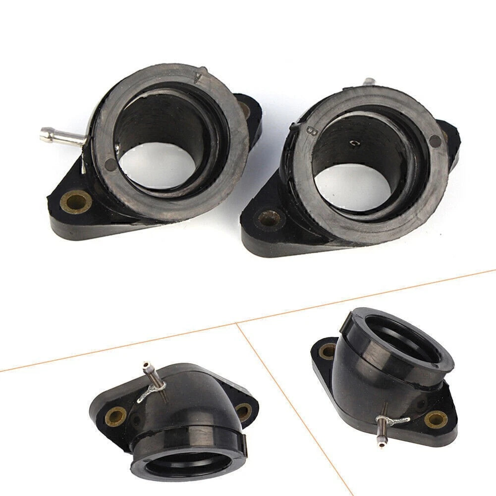 Rubber Carburetor Interface Adapters for Yamaha XV400 XV500 (1986-1999)