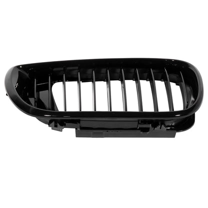 Gloss Black Front Kidney Grille for BMW E46 3 Series (2002-2004)