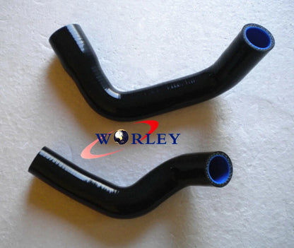Red Silicone Radiator Hose Kit for Suzuki Solio (2001-2008)