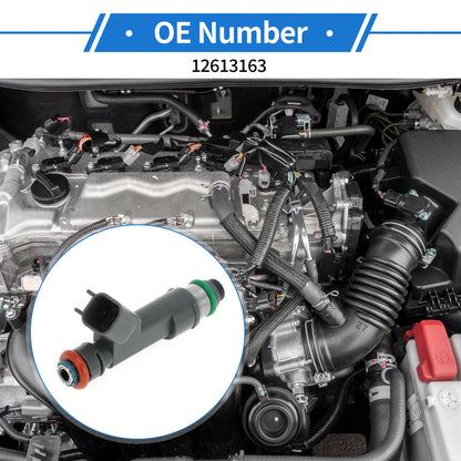 Fuel Injector 1 Pc for Chevrolet Malibu 2.4 Gray (2008 - 2012)