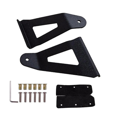 52" Curved LED Light Bar Brackets for Nissan Titan (2004-2014)