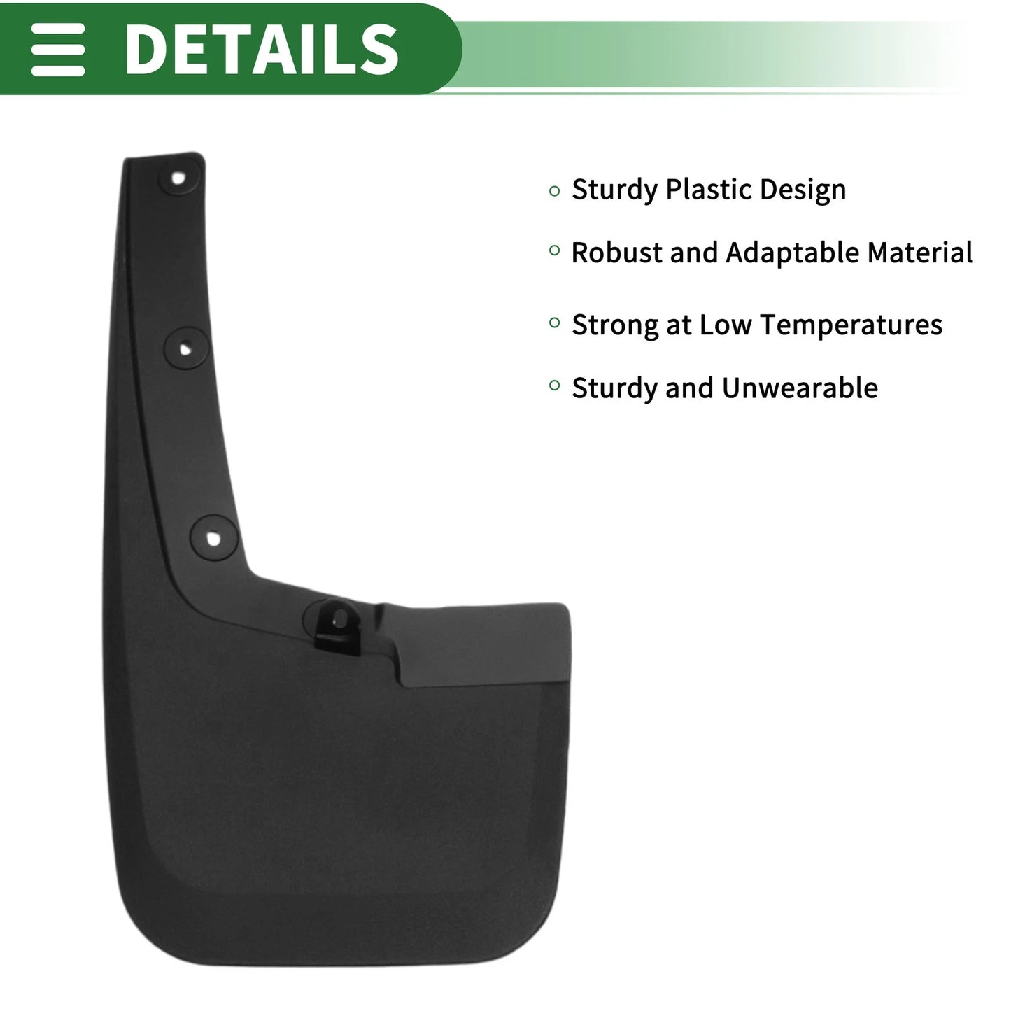 Mud Flaps Splash Guards for Ford Ranger (2024)