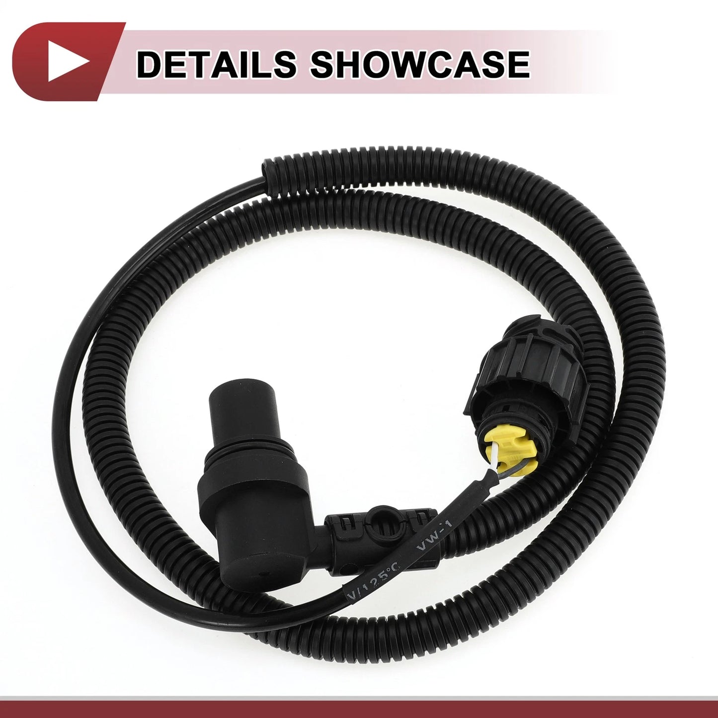 Crankshaft Position Sensor for VOLVO FH12 FM12 NH12  1 Pc Black
