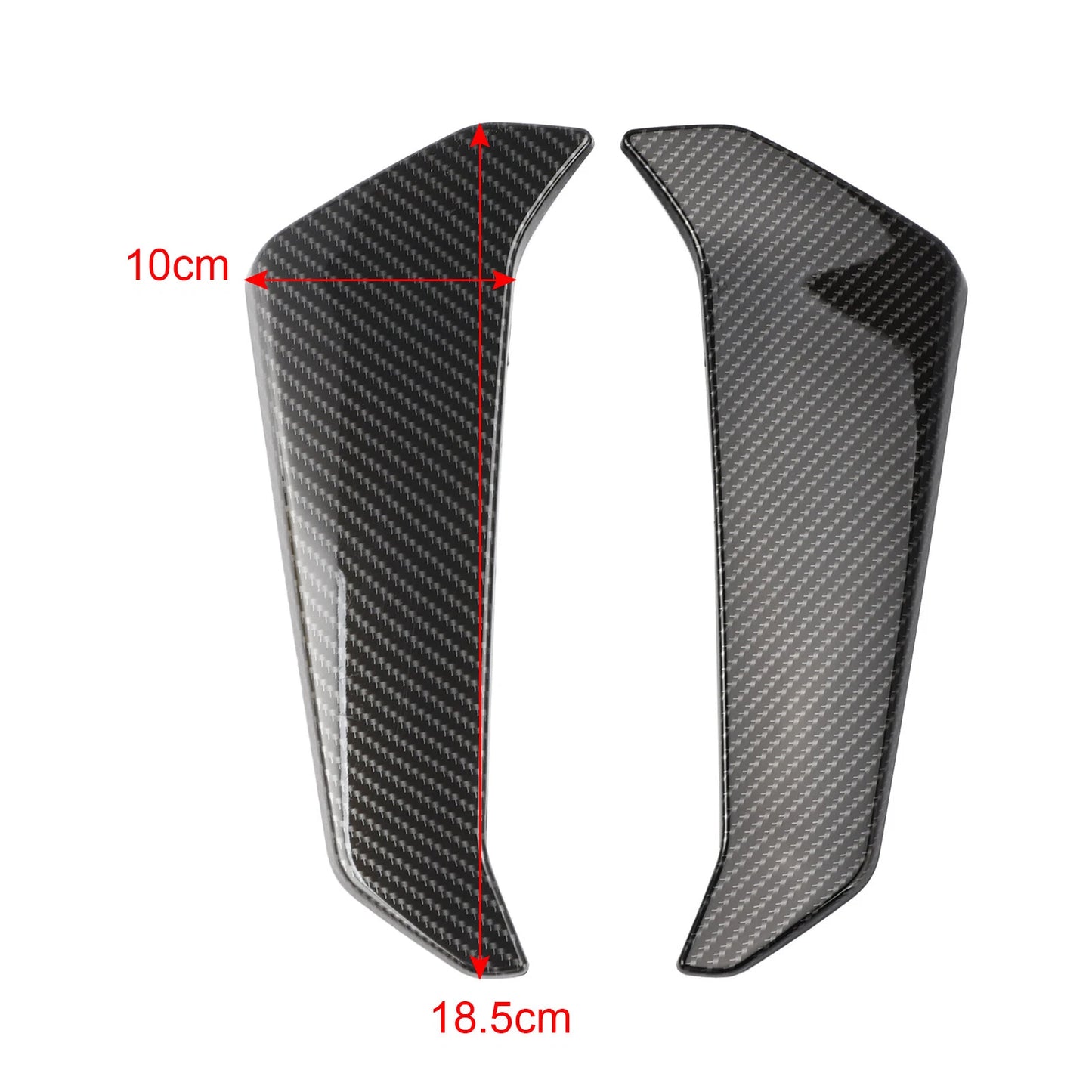 Carbon Side Water Tank Plate Cover for Yamaha MT-09 FZ09 (2017-2021)