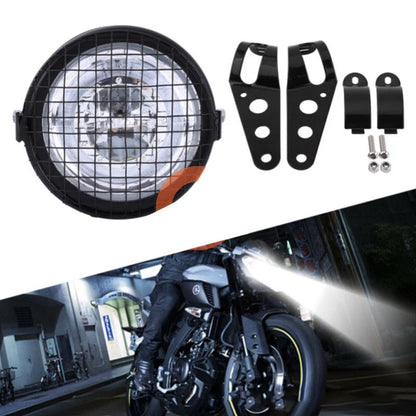 7 Inch LED Motorcycle Headlamp for Motorbike Scooter Black