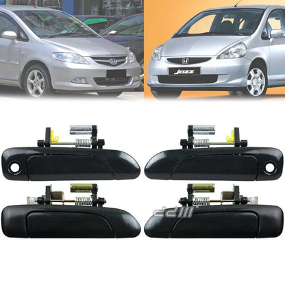 Door Handle Exterior (Black) for Honda City, Jazz (2003-2008)