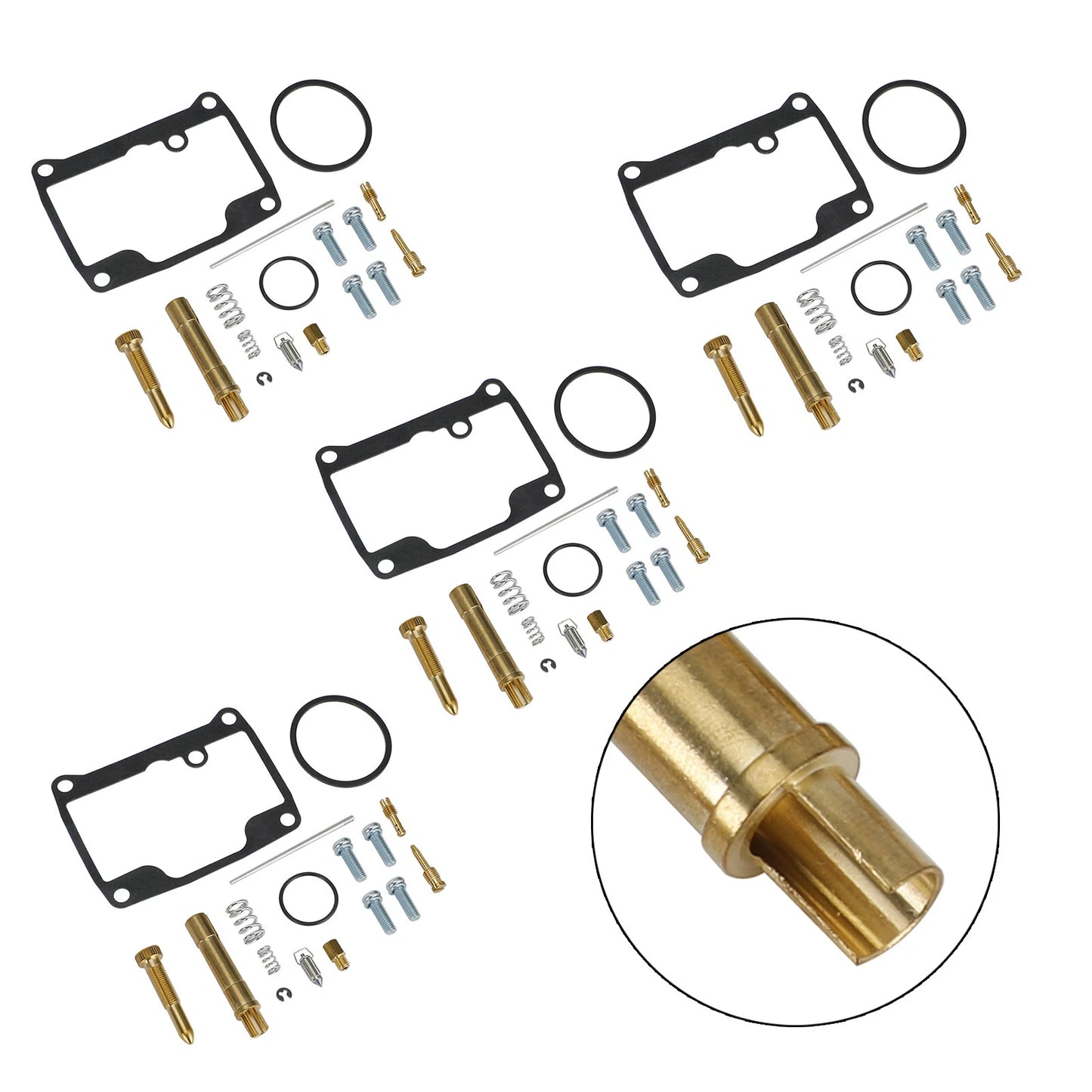 4X Carburetor Repair Kit for Mikuni VM34-619 (2000-2005)