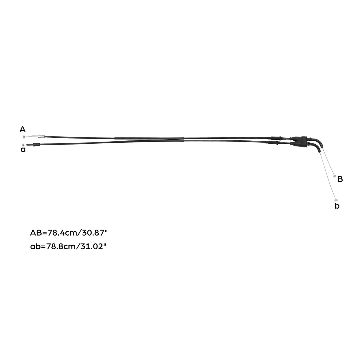 Throttle Cables for Kawasaki Ninja ZX6R ZX600R (2009-2012)