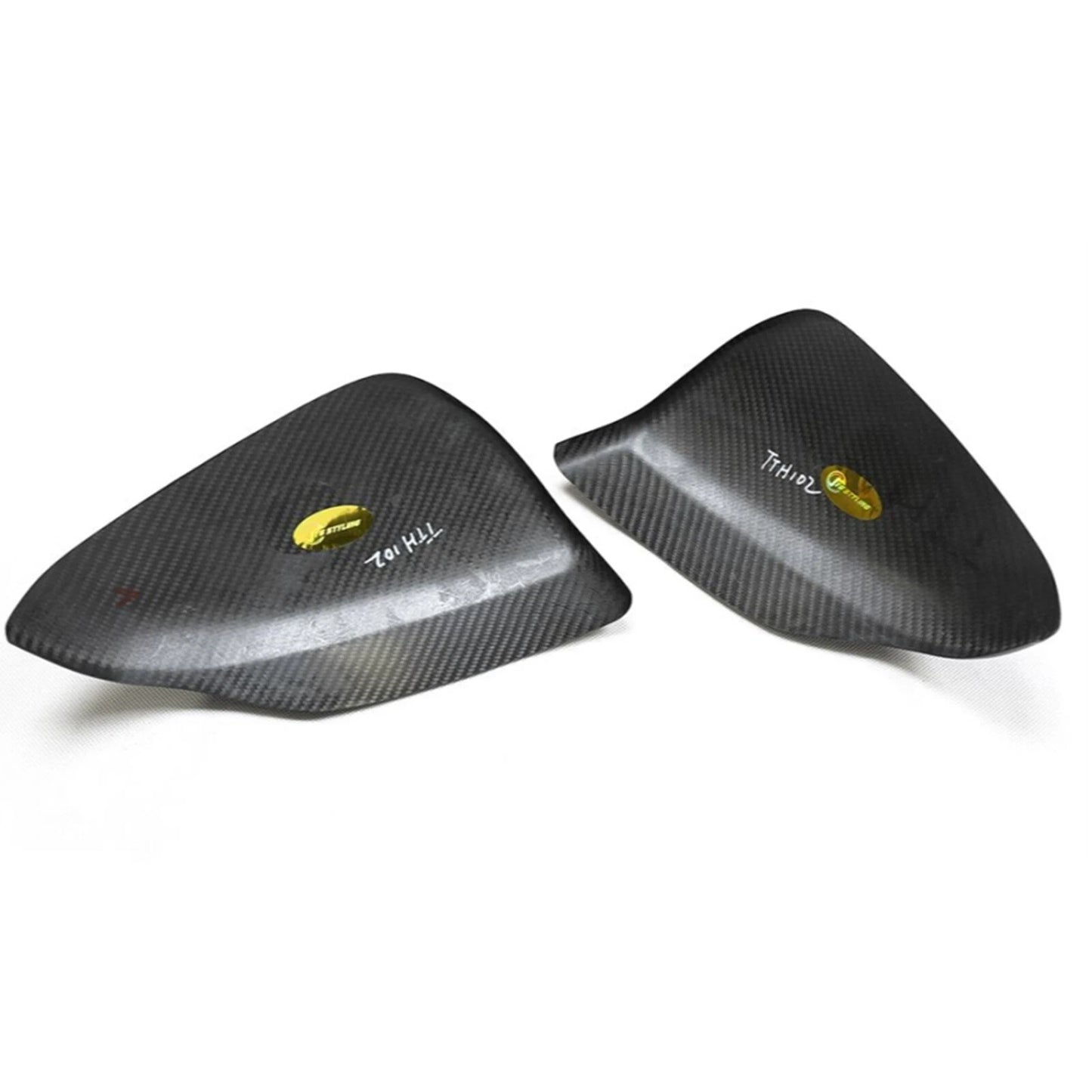 Dry Carbon Fiber Rear Mirror Covers for Subaru WRX STI (2022-2023)