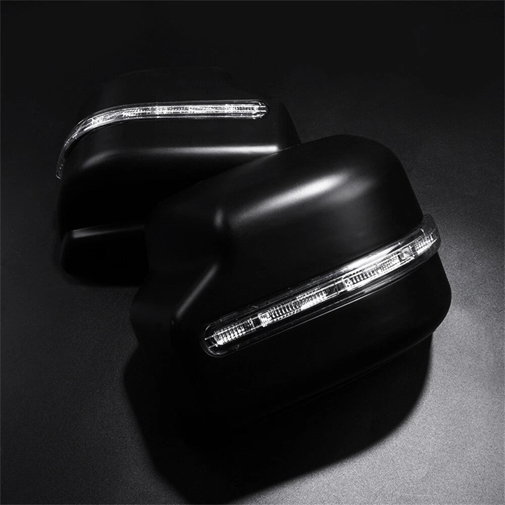 Rear View Mirror Cover w/ LED Turn Light for 2019-2023 Suzuki Jimny