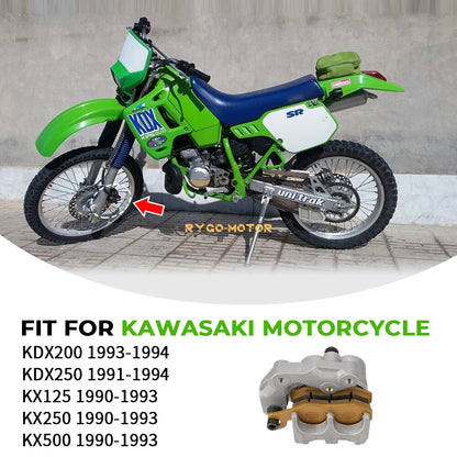 Front Brake Caliper for Kawasaki KX125 KX250 KX500 (1990–1993)